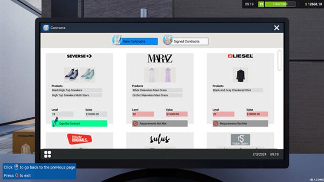 Hình ảnh trong game Retail Company Simulator v1.0.61-TENOKE
