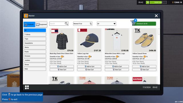 Hình ảnh trong game Retail Company Simulator v1.1.003-P2P