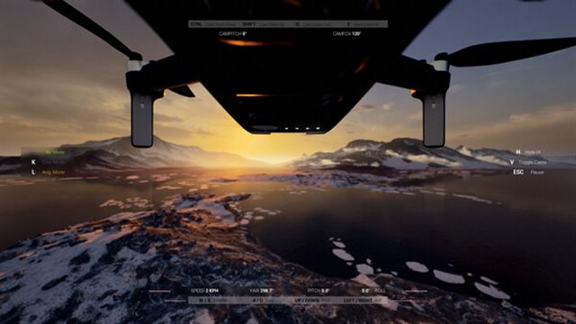 Hình ảnh trong game X Simulator Drone-TENOKE
