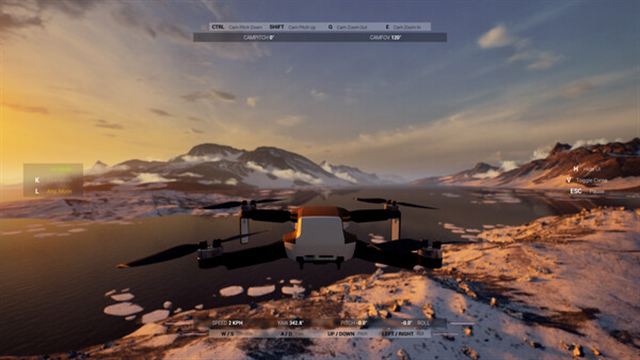 Hình ảnh trong game X Simulator Drone-TENOKE