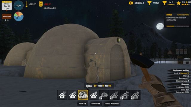 Hình ảnh trong game Arctic Motel Simulator v20250425-P2P