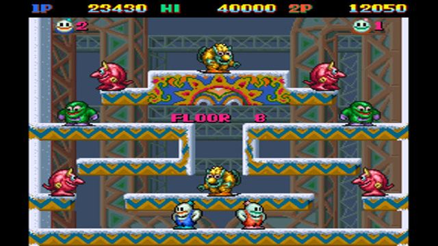 Hình ảnh trong game SNOW BROS SPECIAL ANNIVERSARY EDITION-GoldBerg