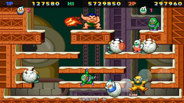 Hình ảnh trong game SNOW BROS SPECIAL ANNIVERSARY EDITION-GoldBerg