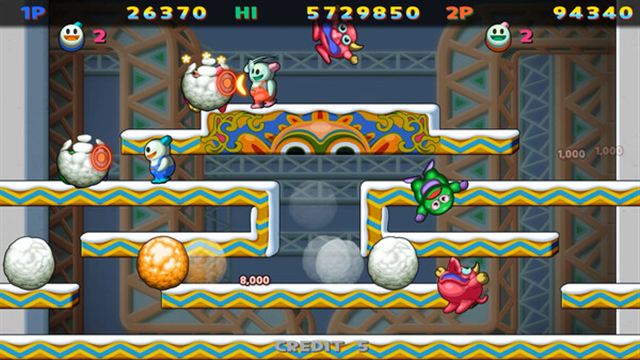 Hình ảnh trong game SNOW BROS SPECIAL ANNIVERSARY EDITION-GoldBerg