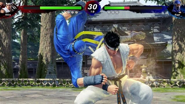 Hình ảnh trong game Virtua Fighter 5 R.E.V.O v1.03-P2P