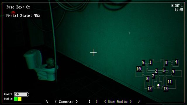 Hình ảnh trong game Five Nights At Skibidi Toilets-TENOKE