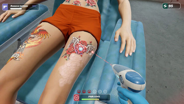 Hình ảnh trong game Tattoo Removal Simulator-GoldBerg