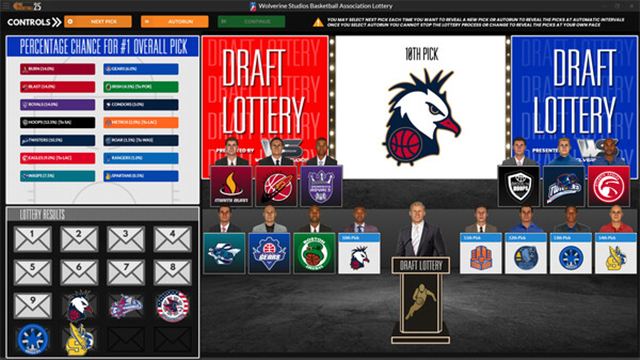 Hình ảnh trong game Draft Day Sports Pro Basketball 2025-TENOKE
