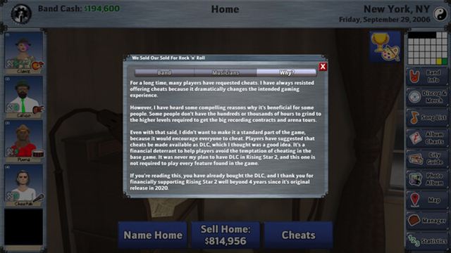 Hình ảnh trong game Rising Star 2 We Sold Our Soul For Rock n Roll-TENOKE