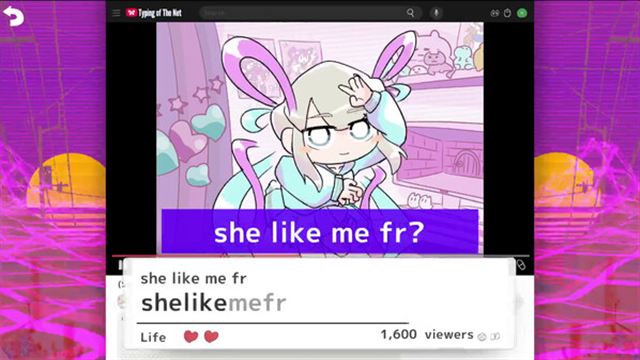 Hình ảnh trong game NEEDY STREAMER OVERLOAD Typing of The Net-GoldBerg