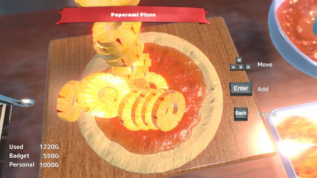Hình ảnh trong game Pizza Delivery in a Storm-TENOKE