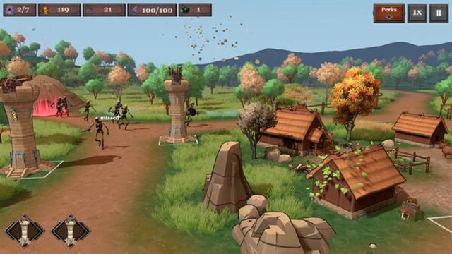 Hình ảnh trong game Save The Village Tower Defense-TENOKE