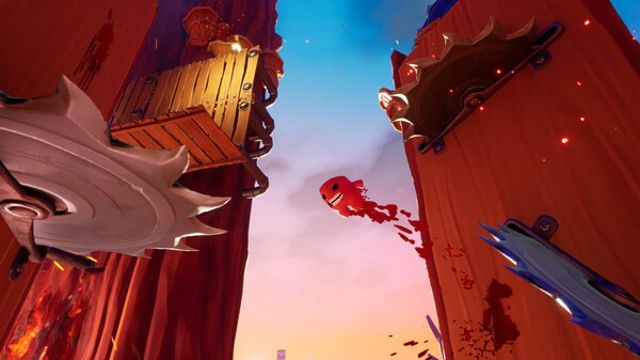 Hình ảnh trong game Super Meat Boy 3D-RUNE