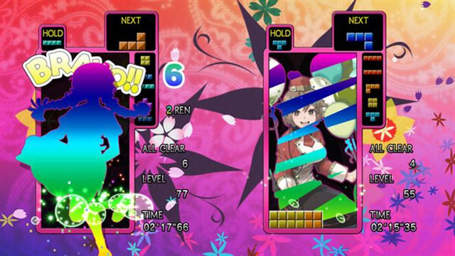 Hình ảnh trong game TETRIS THE GRAND MASTER 4 ABSOLUTE EYE-P2P
