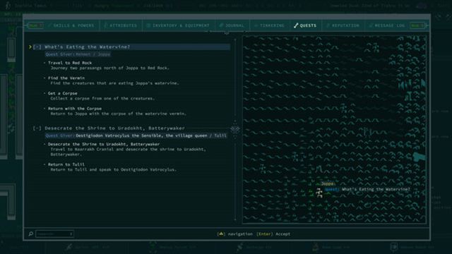 Hình ảnh trong game Caves of Qud v1.0.2-P2P