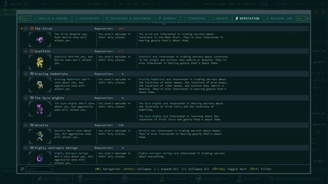 Hình ảnh trong game Caves of Qud v1.0.3-P2P