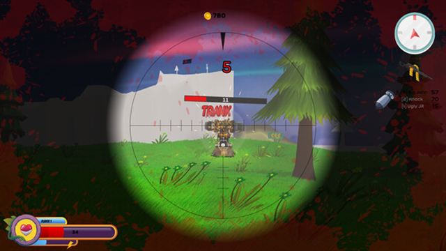 Hình ảnh trong game Bulletproof Tank Adventure-TiNYiSO