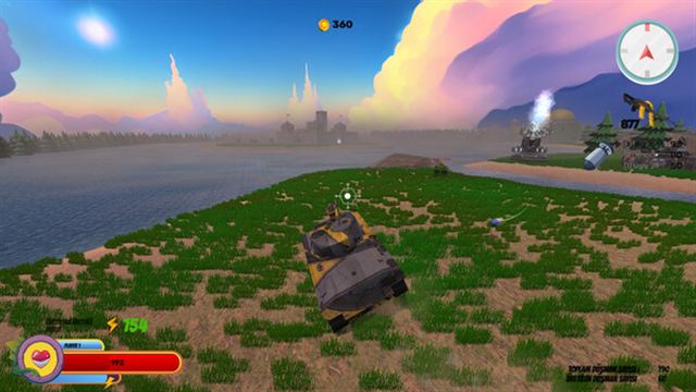 Hình ảnh trong game Bulletproof Tank Adventure-TiNYiSO