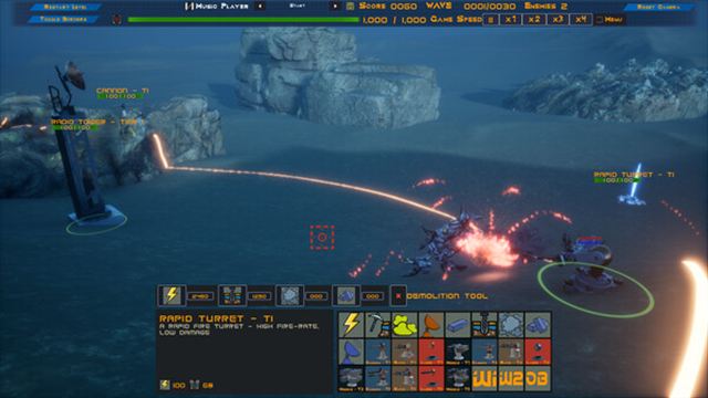 Hình ảnh trong game Ad Astra Sci-Fi Tower Defense-TENOKE