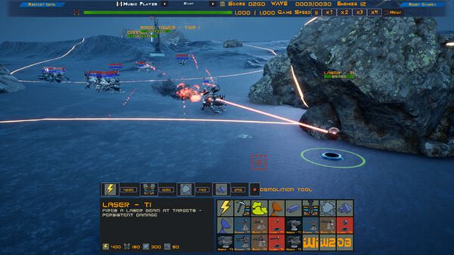 Hình ảnh trong game Ad Astra Sci-Fi Tower Defense-TENOKE