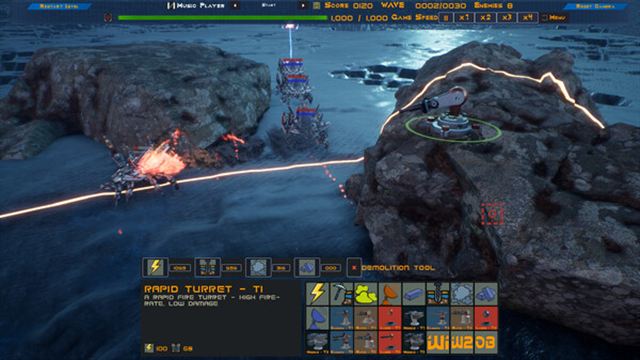 Hình ảnh trong game Ad Astra Sci-Fi Tower Defense-TENOKE