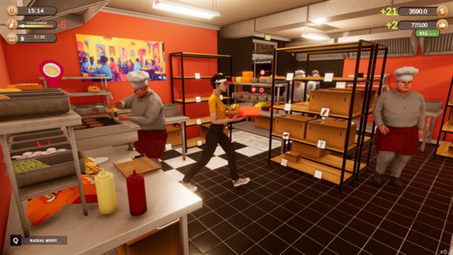 Hình ảnh trong game Corner Kitchen Fast Food Simulator-P2P