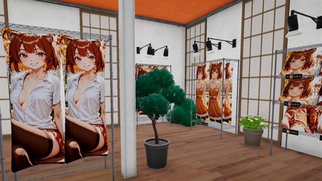 Hình ảnh trong game Shop Simulator Waifu Pillows-TENOKE