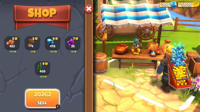 Hình ảnh trong game Mine And Slash-TENOKE