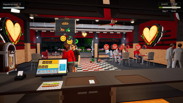 Hình ảnh trong game Sandwich Simulator-TENOKE