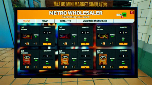 Hình ảnh trong game Metro Mini Market Simulator-TENOKE