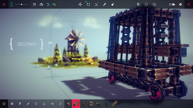 Hình ảnh trong game Besiege v1.70-P2P