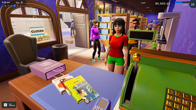 Hình ảnh trong game Bookshop Simulator v1.1.1258-P2P