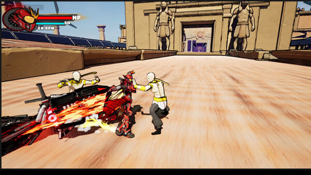 Hình ảnh trong game Kijutsu Rider-TENOKE
