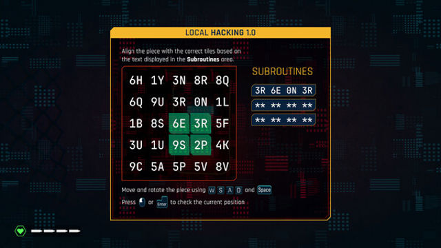 Hình ảnh trong game Void Future Hacking Protocol-P2P