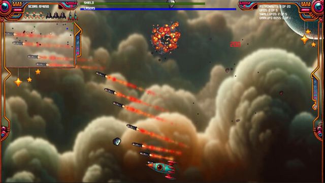 Hình ảnh trong game Asteroids and Aliens-TENOKE