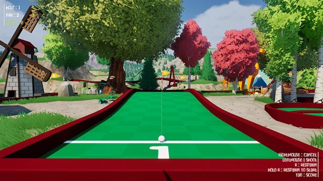 Hình ảnh trong game Crazy Golf Party-TENOKE