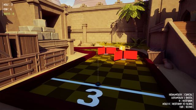 Hình ảnh trong game Crazy Golf Party-TENOKE