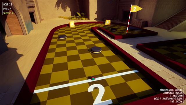 Hình ảnh trong game Crazy Golf Party-TENOKE