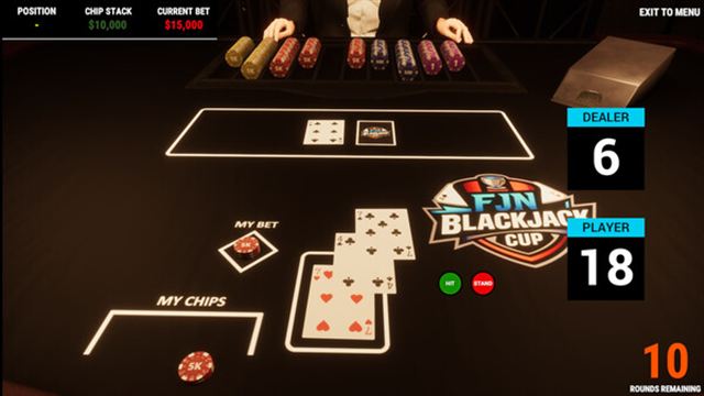 Hình ảnh trong game FJN Blackjack Cup-TENOKE
