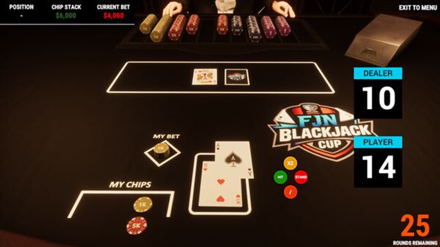 Hình ảnh trong game FJN Blackjack Cup-TENOKE