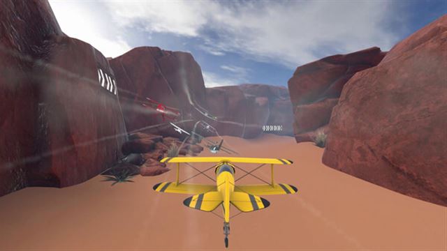 Hình ảnh trong game Airplane Racing Championship-TENOKE