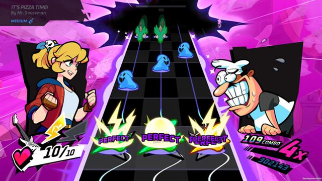 Hình ảnh trong game Rift of the NecroDancer Pizza Tower-TENOKE