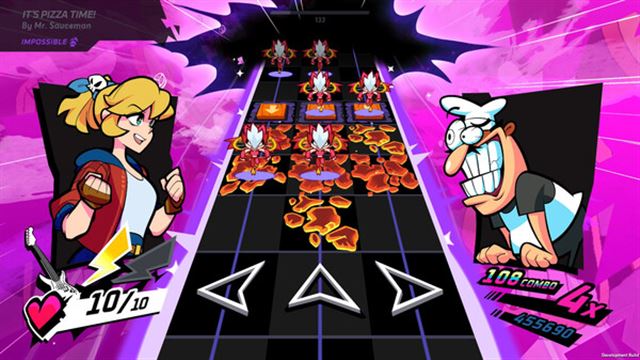 Hình ảnh trong game Rift of the NecroDancer Pizza Tower-TENOKE