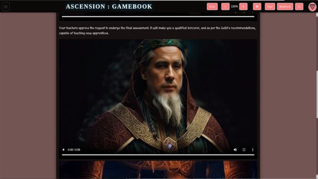 Hình ảnh trong game Ascension Gamebook-TENOKE