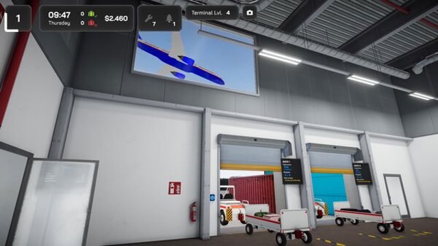Hình ảnh trong game Airport Baggage Simulator-GoldBerg