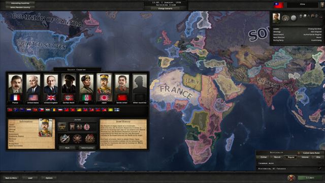 Hình ảnh trong game Hearts of Iron IV v1.15.3-P2P