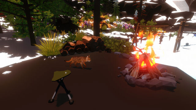 Hình ảnh trong game Campfire with Cat-TENOKE