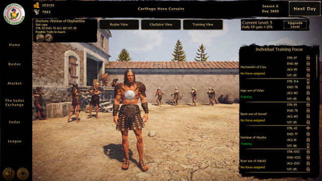 Hình ảnh trong game Ludus Magnatus Gladiator Manager Sim Early Access