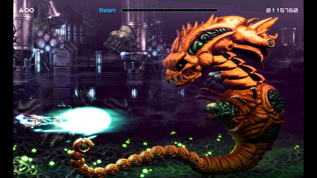 Hình ảnh trong game R-Type Dimensions III-RUNE
