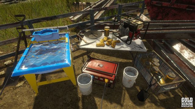 Hình ảnh trong game Gold Mining Simulator v1.8.6.1165-P2P